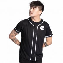 HIDETOSHI WAKASHIMA "BC Kiyota" Mężczyźni Piłka baseballowa Koszulka czarny