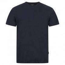 TED BAKER Tywinn Plan Mężczyźni T-shirt 271985-MARYNARKA WOJENNA