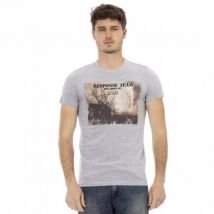 TRUSSARDI Action Mężczyźni Wild Side T-shirt Szary 2AT03D013