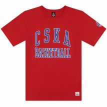 CSKA Moskwa EuroLeague Mężczyźni T-shirt z motywem koszykarskim 0192-2534/6605