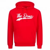 Milton Keynes Dons CASTORE Mężczyźni Bluza z kapturem INFMKDMON5-22-RED