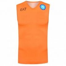 SSC Neapel EA7 Emporio Armani Mężczyźni Funkcjonalny UEFA Tank top pomarańczowy EA7SSCN150-POMARAŃCZOWY
