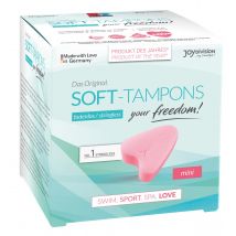 JOYDIVISION Soft-Tampons Mini 3er - Hygieneprodukt