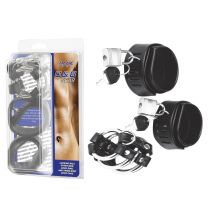 *BLUE LINE C&B GEAR Locking Ball Stretcher & Cock Cage - Keuschheitskäfig