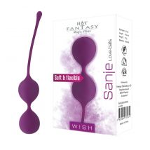 *HOT FANTASY WISH Sanje Love-balls purple - Gleitgel