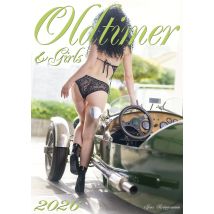 Oldtimer & Girls Kalender DIN A3 2026 - Kalender