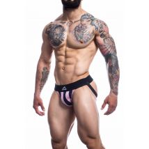 *C4M Jockstrap Stripe Pink L - Gleitgel