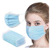 *Einweg-Maske für Zivilgebrauch (50er-Box) - Haare & Schmuck