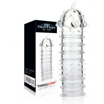 *HOT FANTASY Thrill of Joy Penis-Sleeve Type 3 transp. - Dildos & Masturbator