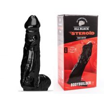 *ALL BLACK STEROID Bodybuilder Black - Massageöl