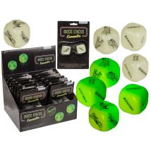 Liebes-Würfel Kamasutra GLOW-IN-THE-DARK - Scherzartikel