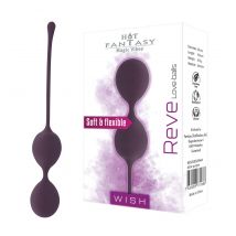 *HOT FANTASY WISH Reve Love-balls dark-purple - Gleitgel