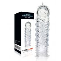 *HOT FANTASY Thrill of Joy Penis-Sleeve Type 1 transp. - Dildos & Masturbator