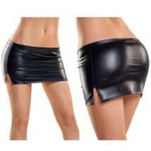 GLOSSY - Wetlook Miniskirt L - Bekleidung