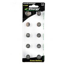 Batterie Knopfzelle VINERGY LR44 (10er VE) - Ladekabel & Batterie