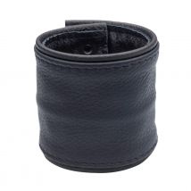 SAXOS Soft Leder Armband/Geldbörse schwarz XL - Gleitgel