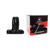 *ALL BLACK STEROID Gape, Set and Match Black - Massageöl
