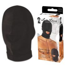 LUX FETISH Open Mouth Stretch Hood - Haare & Schmuck