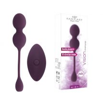 *HOT FANTASY WISH Vision Vibrating Egg purplish red - Gleitgel
