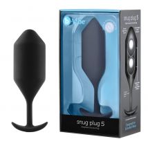 b-Vibe Snug Plug 5 Black - Sextoy