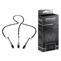 STEAMY SHADES Y-Style Deluxe Beaded Nipple Clamps - Erotikzubehör