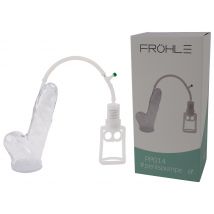 FRÖHLE Realistische Penispumpe L Professional, glasklar - Dildos & Masturbator