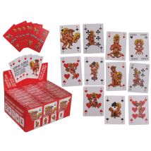 Spielkarten Kamasutra Comic, 54 Karten - Scherzartikel