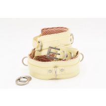 *BLACK SWAN DESIGNZ - Oberschenkelfesseln Red Berry - L - Erotikzubehör