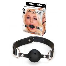 *LUX FETISH Breathable Ball Gag black - Erotikzubehör