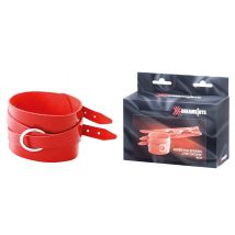 *XX-DREAMSTOYS Leder-Halsfessel "The Crown" rot - Erotikzubehör