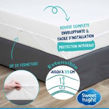 Housse intégrale imperméable grand bonnet 180 x 200