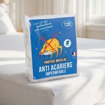 Protège matelas imperméable anti-acarien 180 x 200