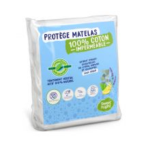 Protège matelas imperméable anti-acariens Greenfirst 80-x-190-200