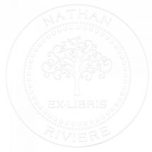 Pince à gaufrer Ex-Libris ronde - Arbre de vie