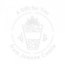 Pince à gaufrer monogramme ronde - Un cadeau pour toi !