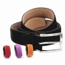 BGENTS Wildledergürtel für Damen und Herren in Blau, Safrangelb, Blau und weiter...