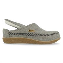 HAFLINGER Blizzard Credo Filzpantoffel mit Gummisohle Hausschuh