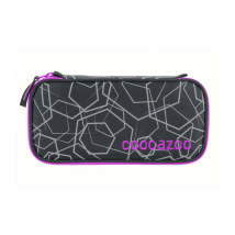 Schlampermäppchen Laserreflect Berry Schwarz, Lila