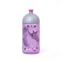 Trinkflasche Isybe 0,5 Liter Pferde Lila