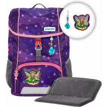 Kindergartenrucksack Set Kid Playmobil 13 Liter Ayuma Leavi Lila