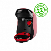 Happy Friendly Rouge - Cafetière à dosettes