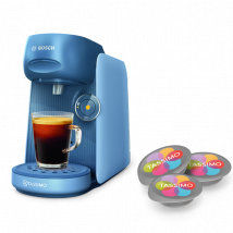 FINESSE Bleu lupin + 6 packs = 89 € Tassimo