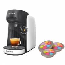 FINESSE Blanc neige + 6 packs = 89 € Tassimo