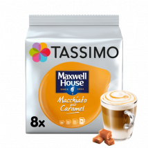 Maxwell House Macchiato Caramel Dosettes Tassimo