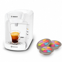 SUNY Blanche achetée = 10 paquets offerts Tassimo