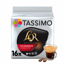 L'OR Espresso Splendente  Dosettes Tassimo
