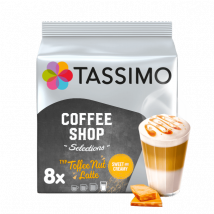 Toffee Nut Latte  Dosettes Tassimo