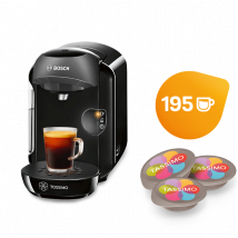 12 paquets achetés = Vivy Noire Offerte Tassimo