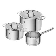 3-teiliges Zwilling Edelstahl-Topf-Set »TrueFlow«