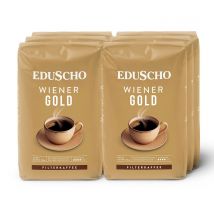 Eduscho Wiener Gold - 6x500g Ganze Bohne - Intensität: 4/6